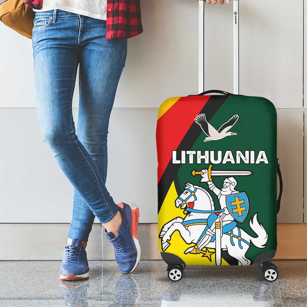 Lithuania Coat of Arms Luggage Cover Vytis and Gandras