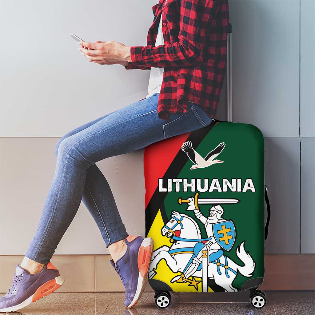 Lithuania Coat of Arms Luggage Cover Vytis and Gandras