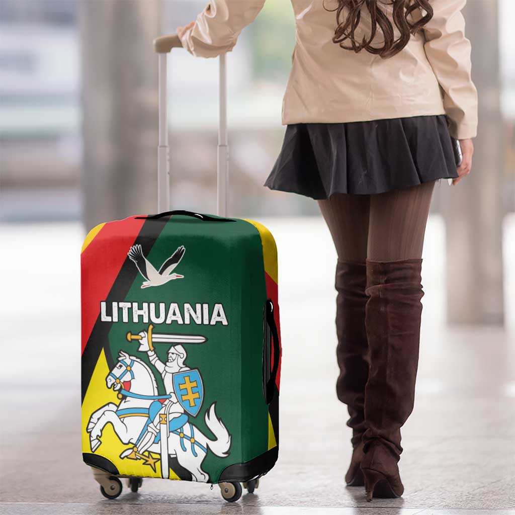 Lithuania Coat of Arms Luggage Cover Vytis and Gandras