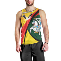 Lithuania Coat of Arms Men Tank Top Vytis and Gandras
