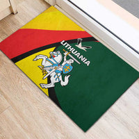 Lithuania Coat of Arms Rubber Doormat Vytis and Gandras LT17 - Wonder Print Shop