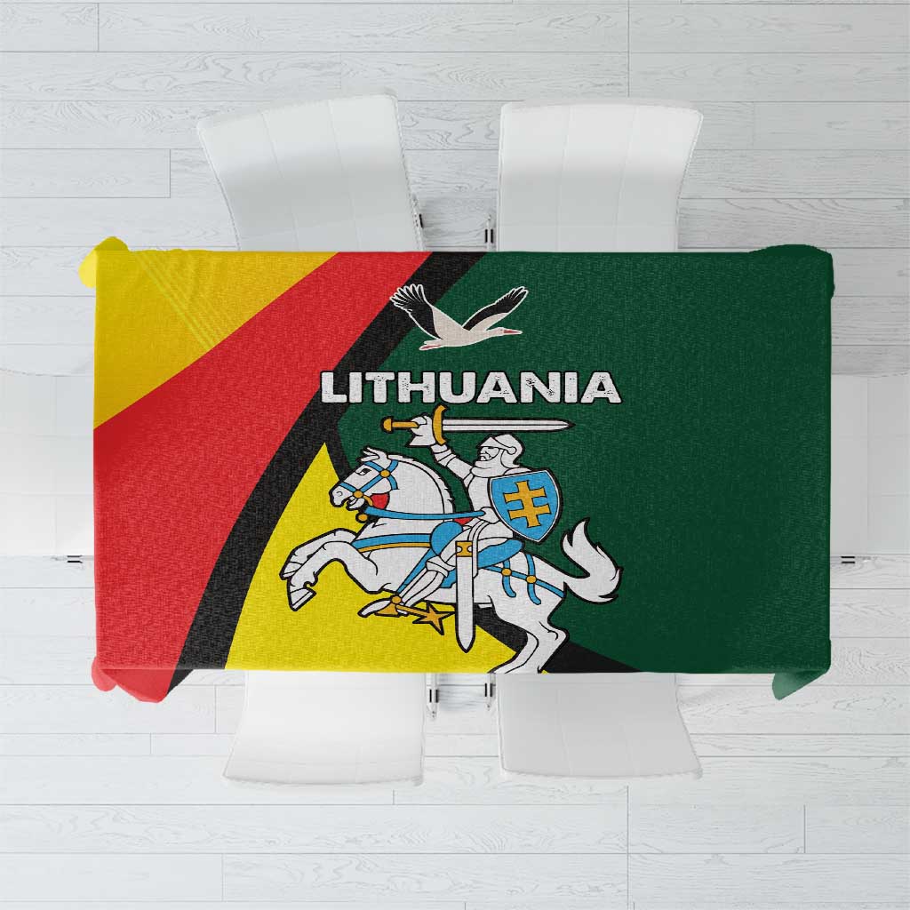 Lithuania Coat of Arms Tablecloth Vytis and Gandras LT17 - Wonder Print Shop