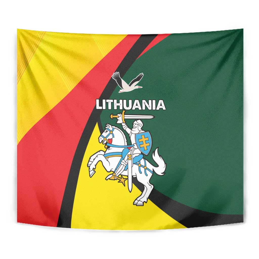 Lithuania Coat of Arms Tapestry Vytis and Gandras LT17 - Wonder Print Shop