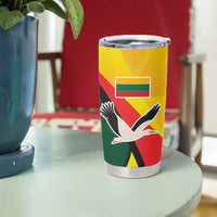 Lithuania Coat of Arms Tumbler Cup Vytis and Gandras LT17 - Wonder Print Shop