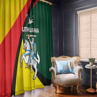 Lithuania Coat of Arms Window Curtain Vytis and Gandras LT17 - Wonder Print Shop