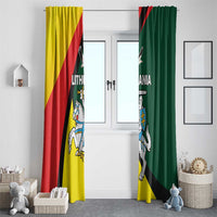 Lithuania Coat of Arms Window Curtain Vytis and Gandras LT17 - Wonder Print Shop