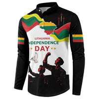 Lithuania Independence Day Button Sweatshirt 16th February
