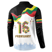 Lithuania Independence Day Button Sweatshirt 16th February