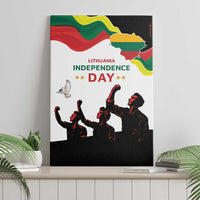 Lithuania Independence Day Canvas Wall Art 16th February