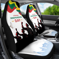 Lithuania Independence Day Car Seat Cover 16th February