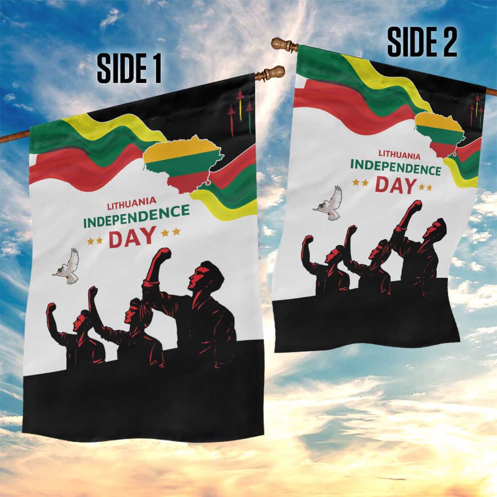 Lithuania Independence Day Garden Flag 16th February