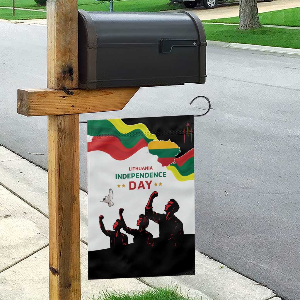 Lithuania Independence Day Garden Flag 16th February