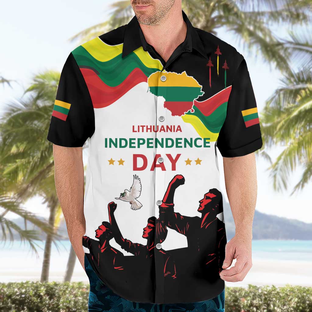 Lithuania Independence Day Hawaiian Shirt 16th February