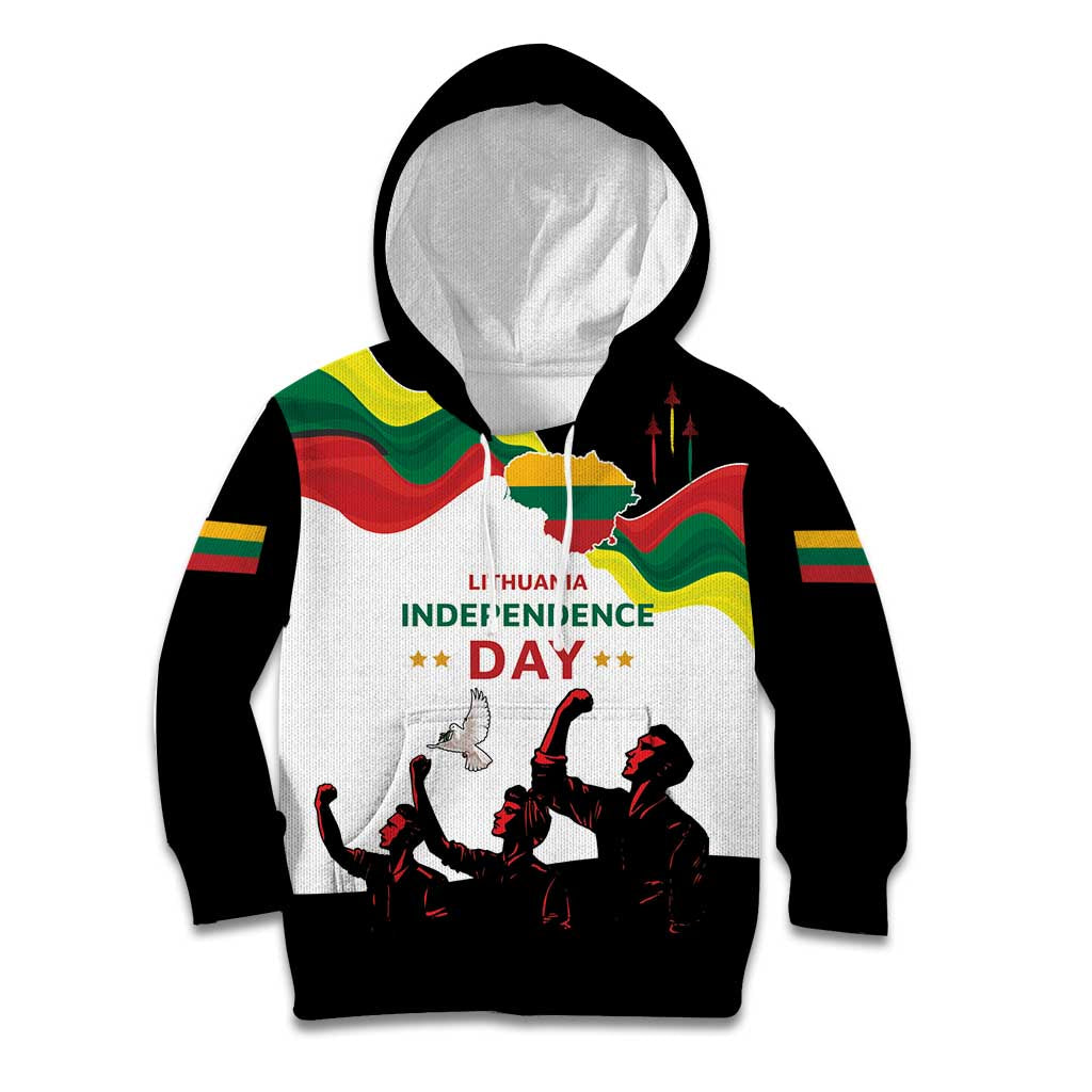 Lithuania Independence Day Kid Hoodie 16th February