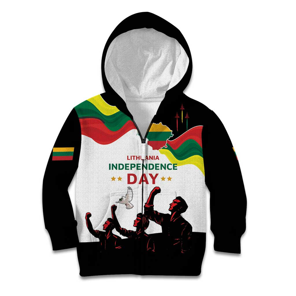 Lithuania Independence Day Kid Hoodie 16th February