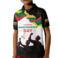 Lithuania Independence Day Kid Polo Shirt 16th February