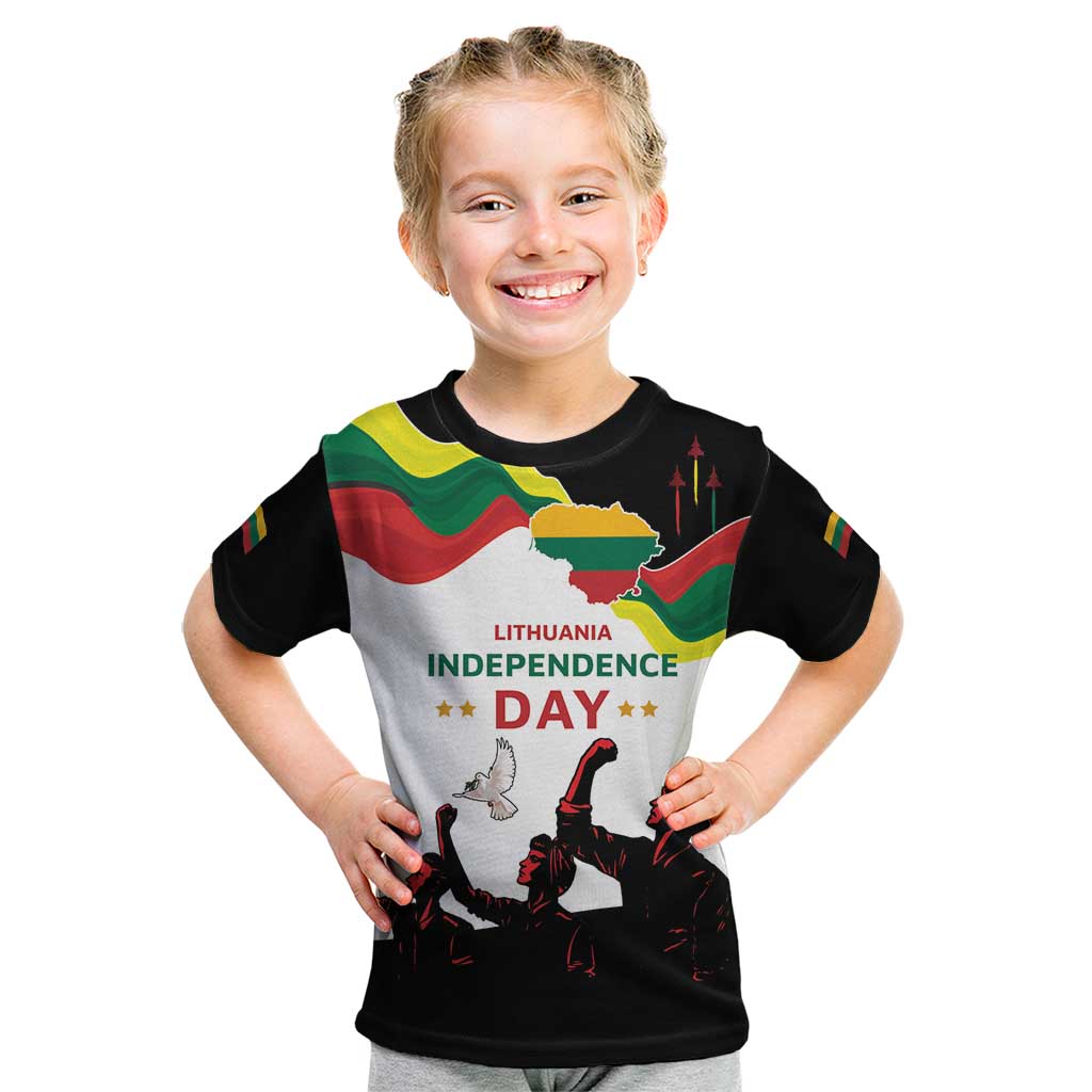Lithuania Independence Day Kid T Shirt 16th February