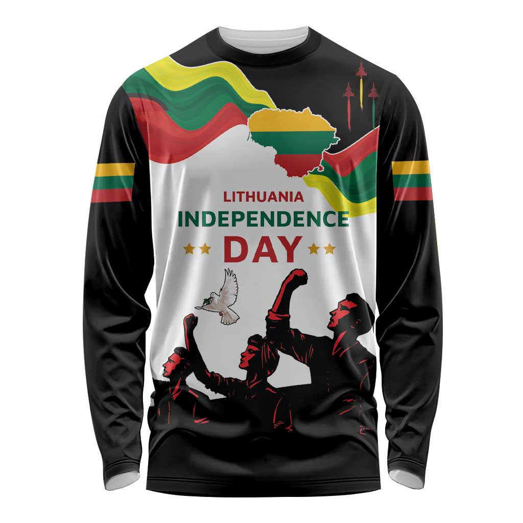 Lithuania Independence Day Long Sleeve Shirt 16th February