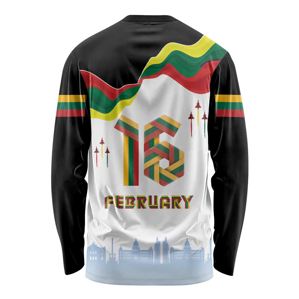 Lithuania Independence Day Long Sleeve Shirt 16th February