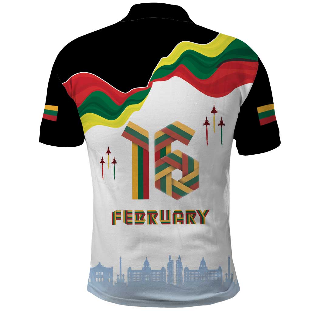 Lithuania Independence Day Polo Shirt 16th February