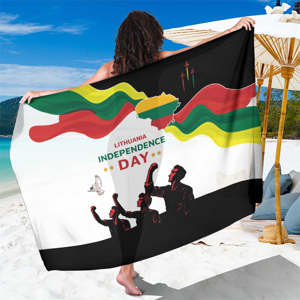 Lithuania Independence Day Sarong 16th February LT17 - Wonder Print Shop