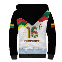 Lithuania Independence Day Sherpa Hoodie 16th February LT17 - Wonder Print Shop