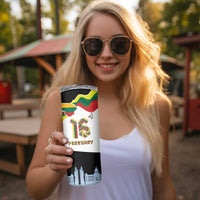 Lithuania Independence Day Skinny Tumbler 16th February LT17 - Wonder Print Shop
