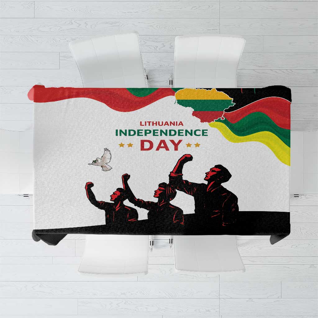 Lithuania Independence Day Tablecloth 16th February LT17 - Wonder Print Shop