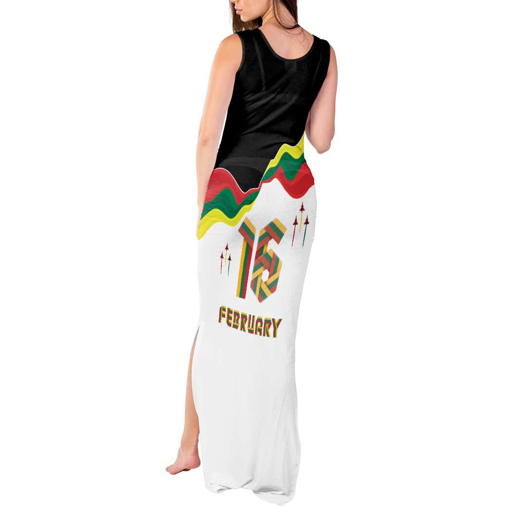 Lithuania Independence Day Tank Maxi Dress 16th February LT17 - Wonder Print Shop