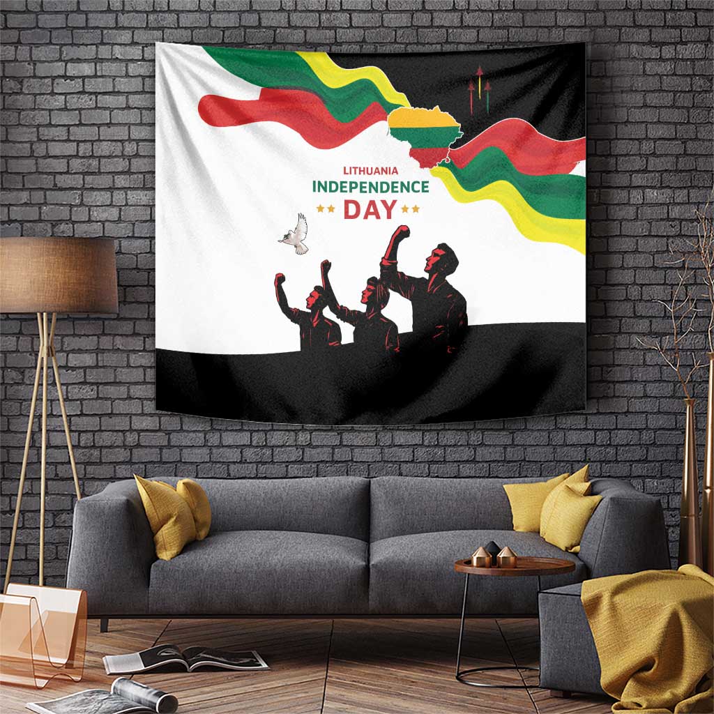 Lithuania Independence Day Tapestry 16th February LT17 - Wonder Print Shop