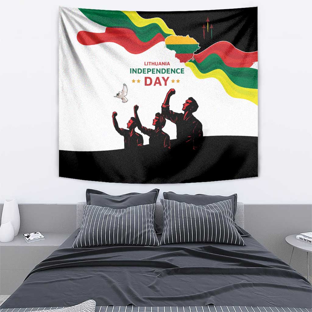 Lithuania Independence Day Tapestry 16th February LT17 - Wonder Print Shop