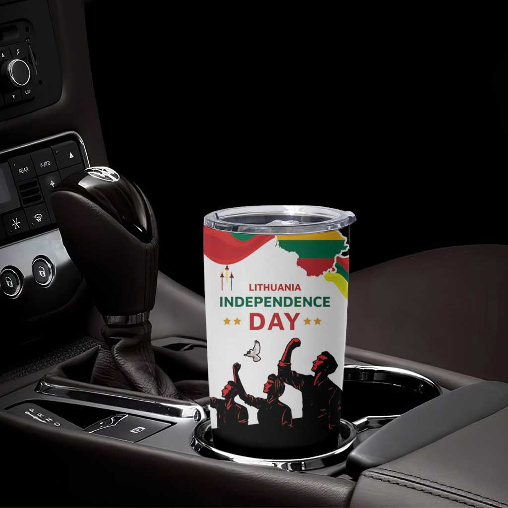 Lithuania Independence Day Tumbler Cup 16th February LT17 - Wonder Print Shop