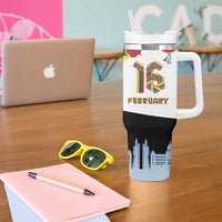 Lithuania Independence Day Tumbler With Handle 16th February LT17 - Wonder Print Shop