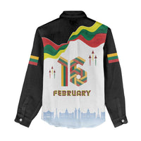 Lithuania Independence Day Women Casual Shirt 16th February LT17 - Wonder Print Shop