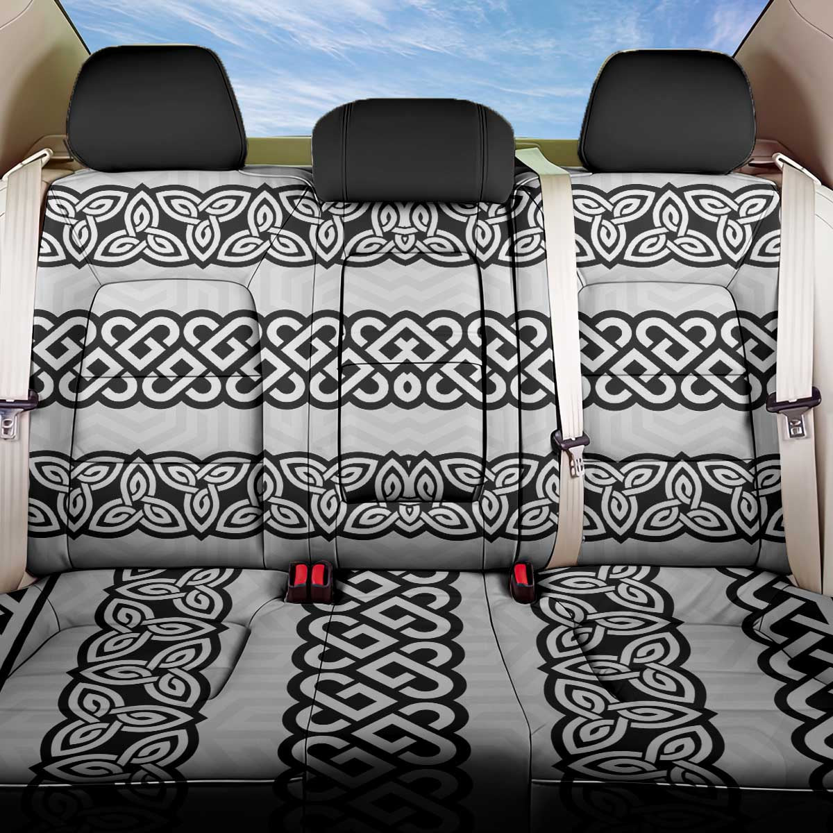 Ireland Celtic Pattern Back Car Seat Cover Celtic Knot