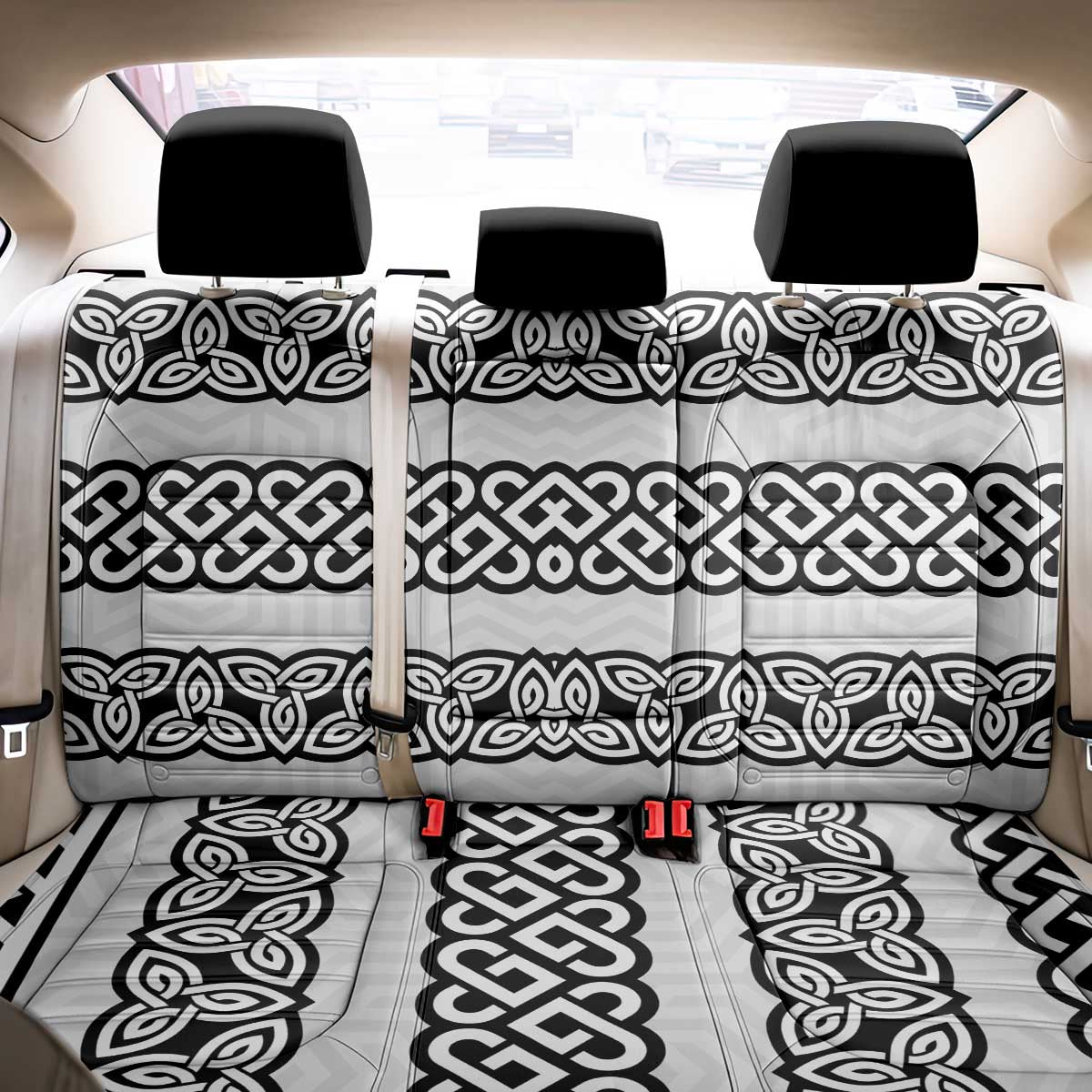 Ireland Celtic Pattern Back Car Seat Cover Celtic Knot