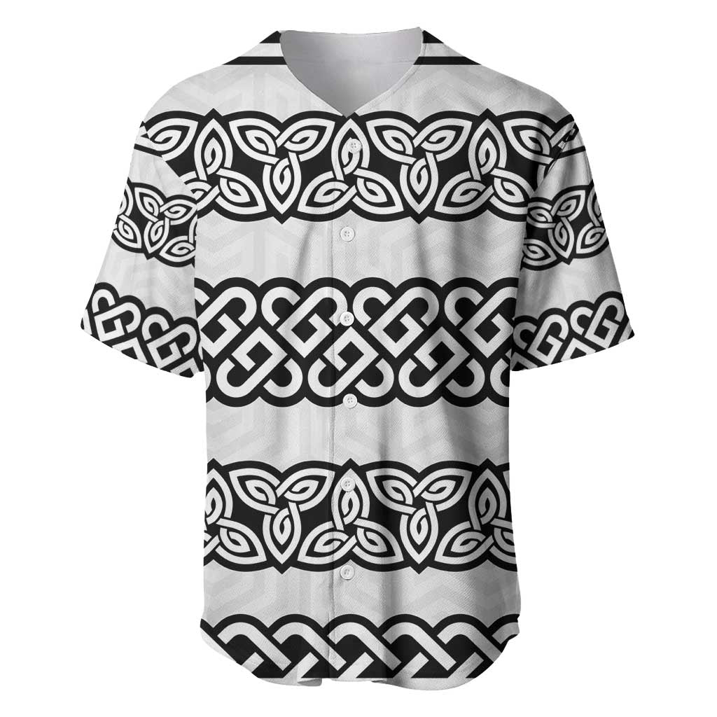 Ireland Celtic Pattern Baseball Jersey Celtic Knot