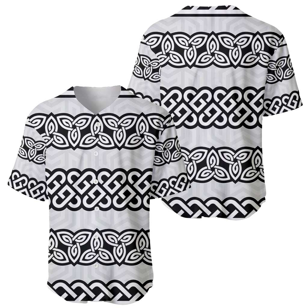 Ireland Celtic Pattern Baseball Jersey Celtic Knot