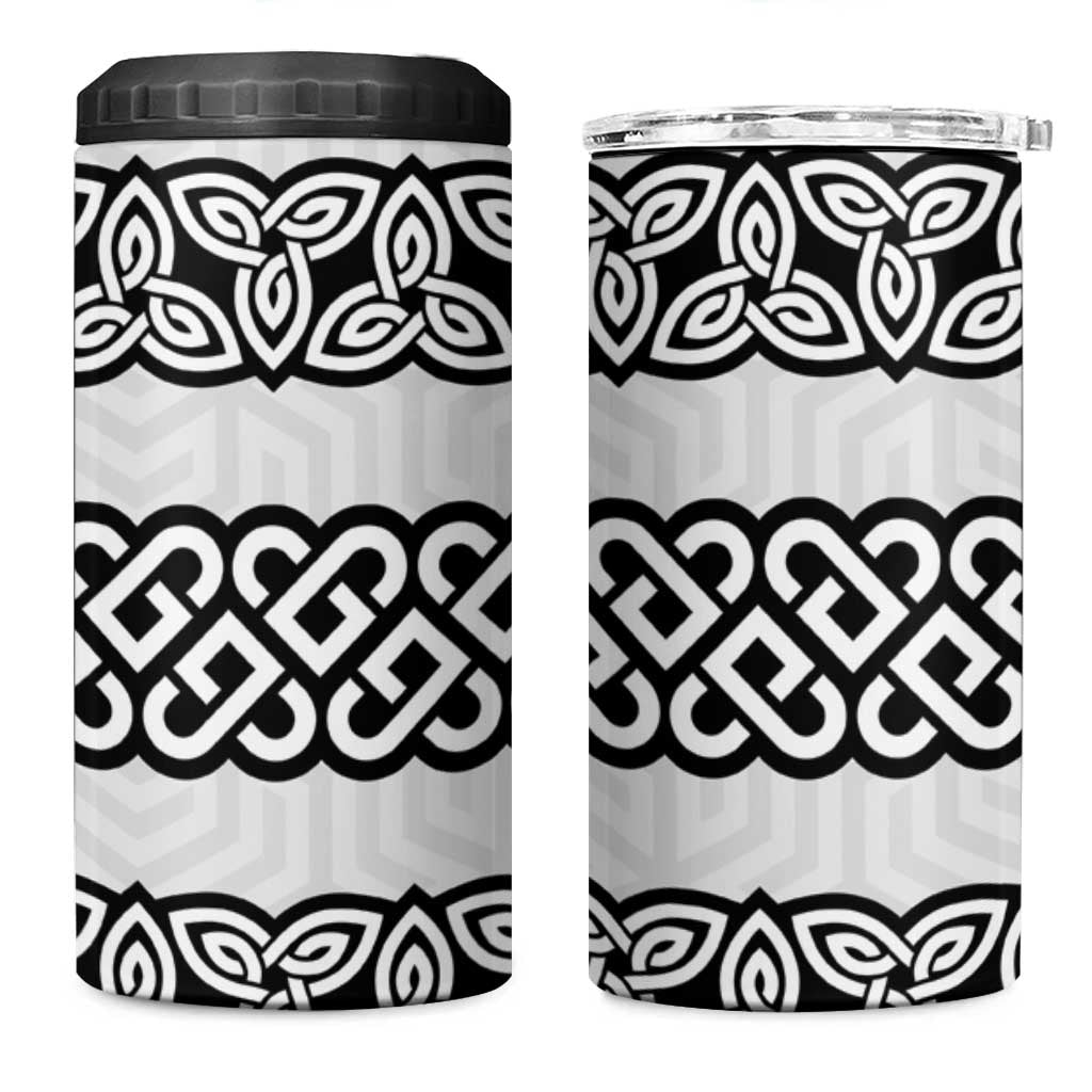 Ireland Celtic Patern 4 in 1 Can Cooler Tumbler Celtic Knot
