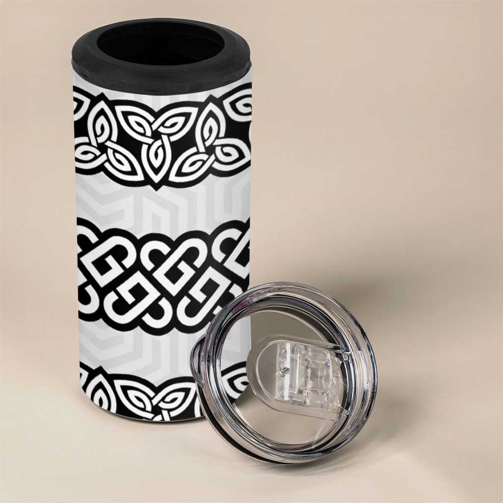 Ireland Celtic Patern 4 in 1 Can Cooler Tumbler Celtic Knot