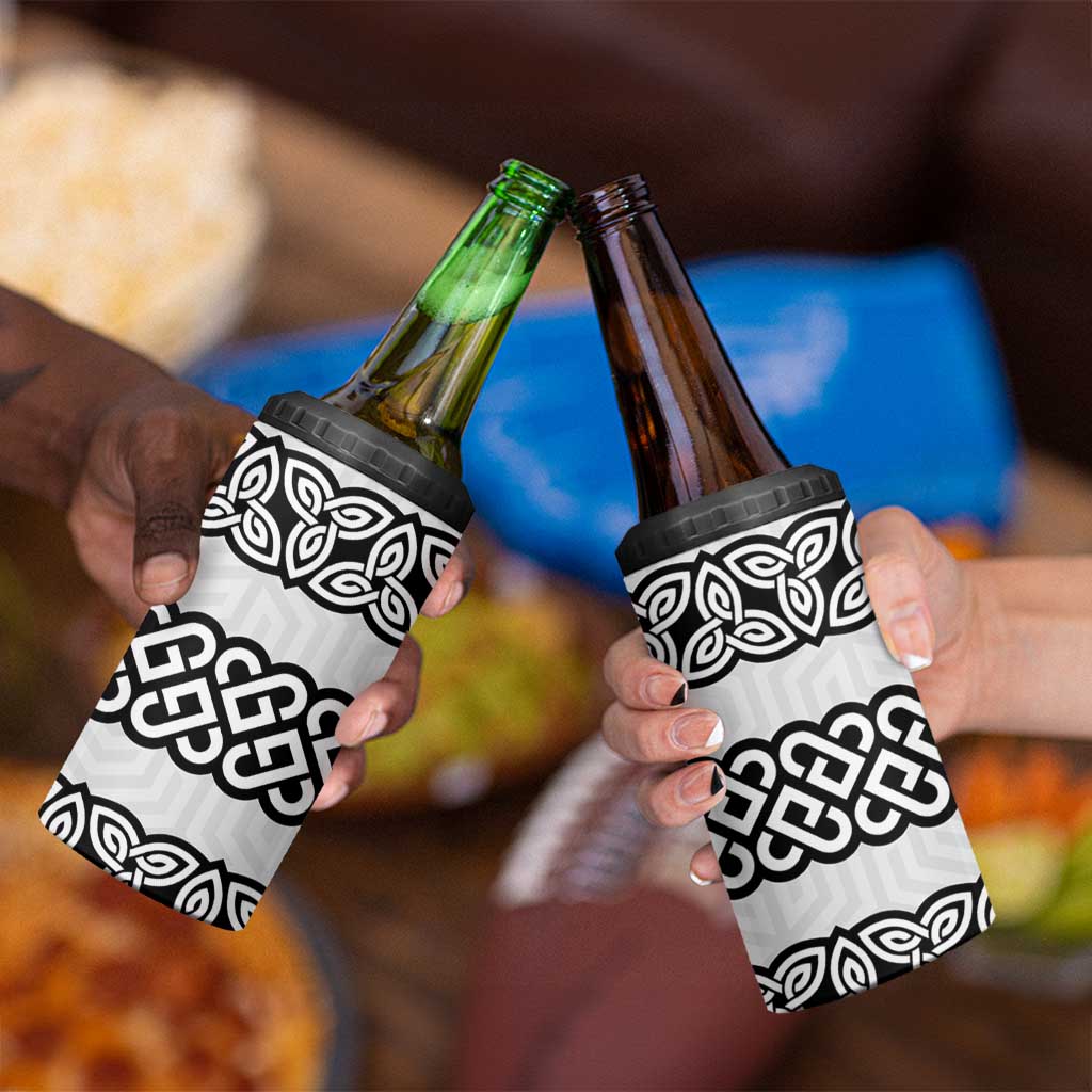 Ireland Celtic Patern 4 in 1 Can Cooler Tumbler Celtic Knot