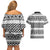 Ireland Celtic Pattern Couples Matching Off Shoulder Short Dress and Hawaiian Shirt Celtic Knot