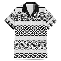 Ireland Celtic Pattern Family Matching Mermaid Dress and Hawaiian Shirt Celtic Knot