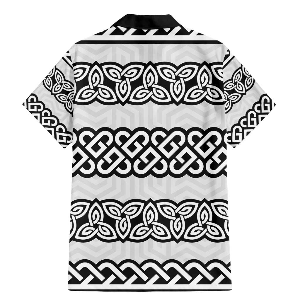 Ireland Celtic Pattern Family Matching Mermaid Dress and Hawaiian Shirt Celtic Knot