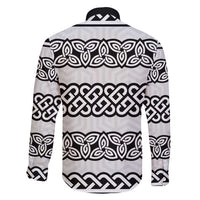 Ireland Celtic Pattern Family Matching Short Sleeve Bodycon Dress and Hawaiian Shirt Celtic Knot