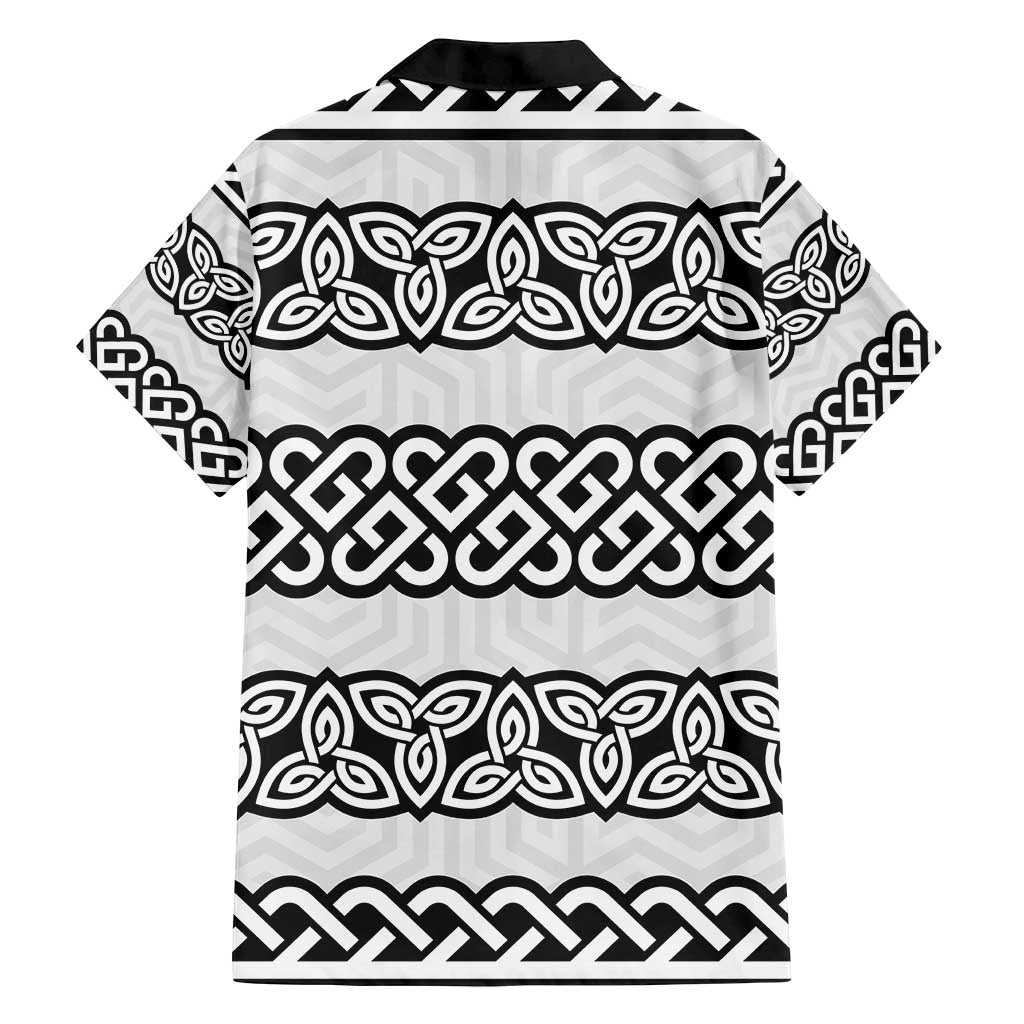 Ireland Celtic Pattern Family Matching Summer Maxi Dress and Hawaiian Shirt Celtic Knot
