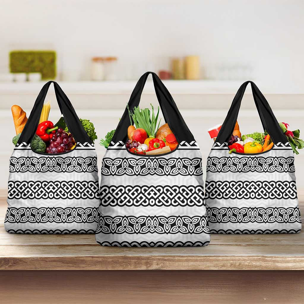 Ireland Celtic Pattern Grocery Bag Celtic Knot