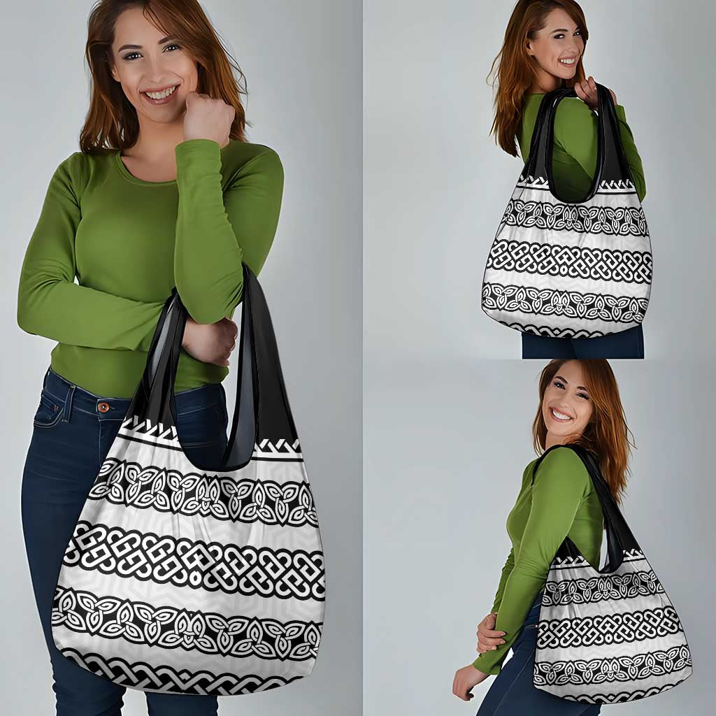 Ireland Celtic Pattern Grocery Bag Celtic Knot