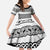Ireland Celtic Pattern Kid Short Sleeve Dress Celtic Knot