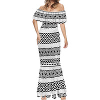 Ireland Celtic Pattern Mermaid Dress Celtic Knot
